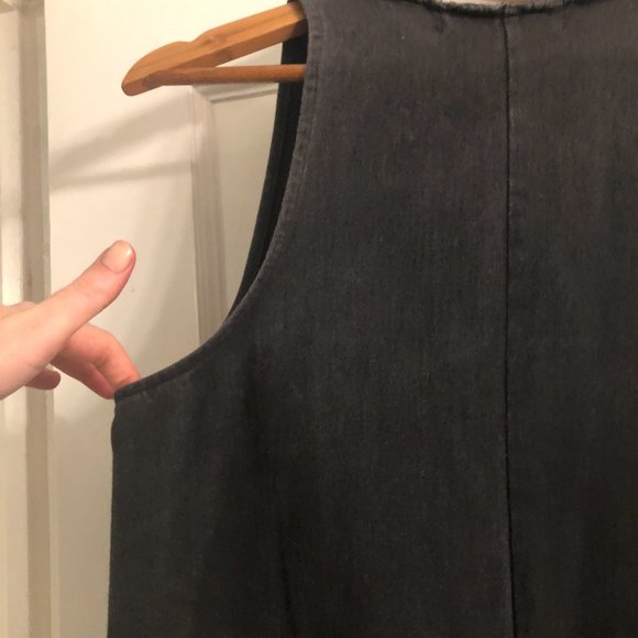 Hackwith Design House Cropped Jumpsuit w/ removable belt - Picture 4 of 10